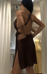 Chocolate Mini Dress